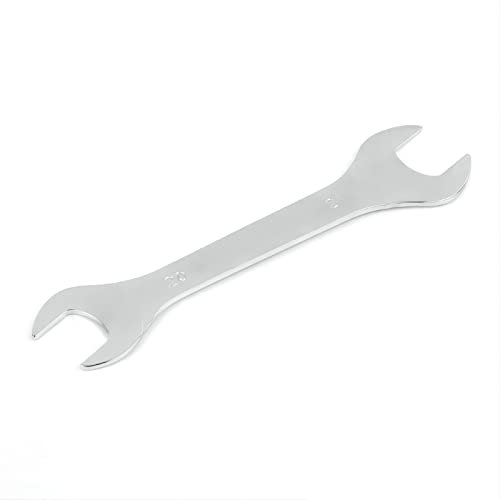 Aoktorkit Double Open End Spanner,Chrome Vanadium Steel 20 * 21MM Wrench Super-Thin Open Ended Wrench Flat Spanner for Narrow Space,DIY,Pipeline,Repair Bicycle Repair and Home Maintance