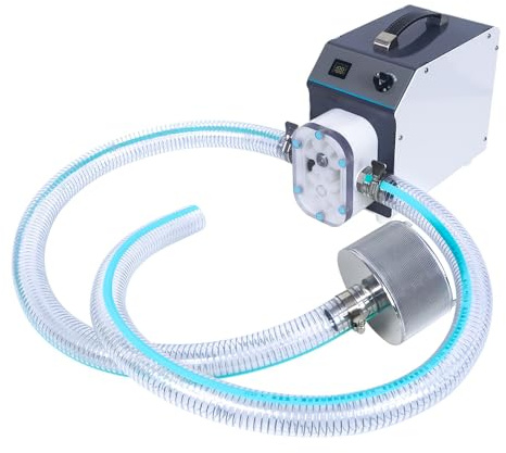 witbee Honey Filter Transfer Pump with Filter Screen, Pumping Processing Filter Machine for Honey,Tomato Paste Viscosity Liquid
