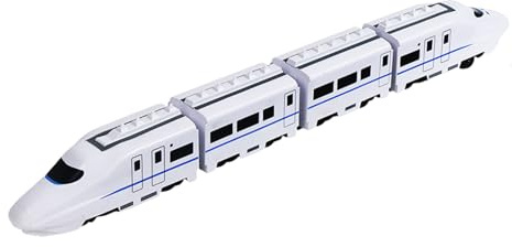 Giocattolo elettrico per bambini | giocattolo ferroviario ad alta velocità alimentato a batteria con suono e luce – metropolitana ad alta velocità, veicolo giocattolo, treni ad alta velocità per