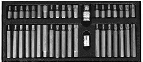 Bit Bits Satz Set Imbus Spline Torx Adapter 40tlg. Steckschülssel Bitsatz FARYS