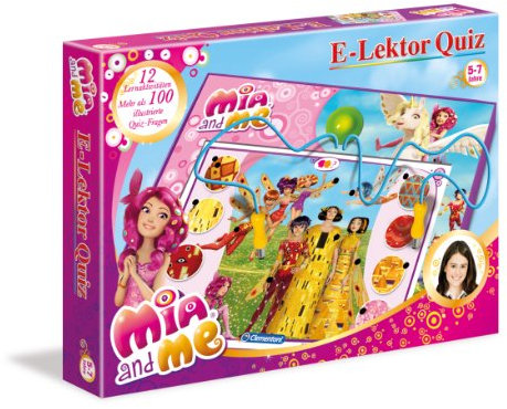 Clementoni 69255.2 - E-Lektor Quiz Mia and me