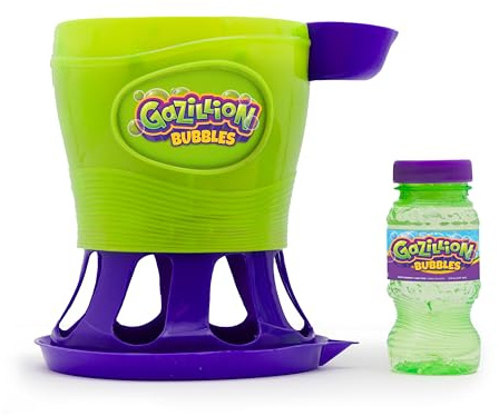 Gazillion Bubbles Gazillion Tornado Bubble Toy 36365, Green, Blue, Yellow, Multi