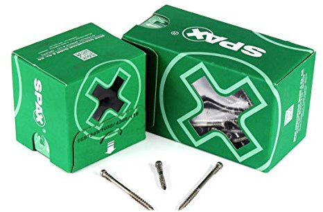 Spax A2 Stainless Steel Torx Decking Screws 5mm 50mm Pack of 200