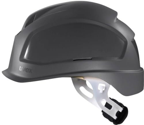 Uvex Elmetto Protettivo pheos E-S-WR rey wo. vent. Unisex 52-61,Grigio Scuro