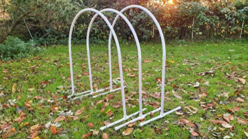 Wuzzmann Set 3 x NADAC - HOOPERS - Bogen mit Ständer/VDH-KONFORM PVC/ALU