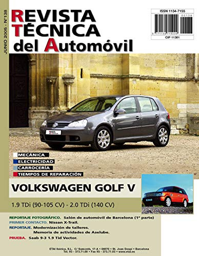Rta138 espana vw golf v 1.9tdi 90-105cv-2.0tdi 140cv