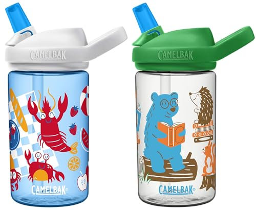 Camelbak Thrive Flip Straw Kids Twin Pack 400ml Water Bottles