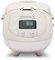 Reishunger Mini Olla Arrocera Eléctrica y Vaporera en Gris hasta 3 Personas (0.6 l) – Hervidor de Arroz con 8 Programas - Con Pantalla LED y Función Automática de Mantenimiento del Calor