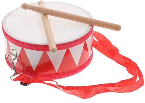 Toyvian Kinder Snare Drum Spielzeug Mit TrommelstöCken PäDagogisches Musikinstrument FüR RhythmusüBungen Und FrüHe Musikerziehung Perfekt FüR Kleinkinder