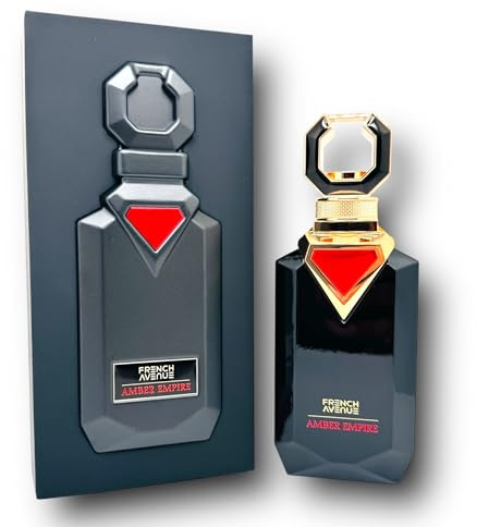 FRENCH AVENUE Amber Empire Parfüm Extrait de Parfum Homme 100 ml I Langanhaltender orientalisch-holziger Herrenduft Amber, Vanille, Zedernholz & Tonkabohne Intensiv, elegant, verführerisch für Männer