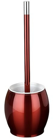 WC Bürste Klobürste für Spiegel Edelstahl WC Bürstenhalter Sets Blau Gelb Rosa Rot Grün Ständer Toilettenbürstenhalter Badezimmerzubehör-rot