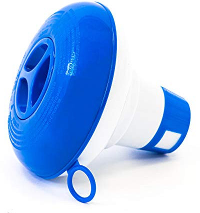 CosySpa Chemical Floater [Hot Tub/Pools] | 5in Chemical Floater for Hot Tubs & Swimming Pools | Optional Chlorine Granules Available | Hot Tub Accessories (Floater + 50x Chlorine Tablets)