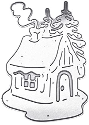 (1) Stencil per decorazioni natalizie fai da te, per scrapbooking