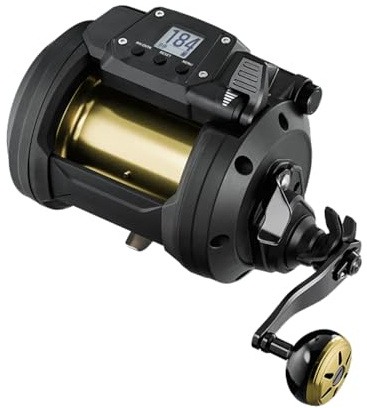 Daiwa Tanacom 1200 - Mulinello Power Assist, per pesca aquiloni e discese profonde