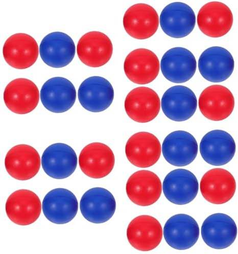 TOYANDONA 5 Sätze Flummi Sandspielzeug Beach Riesiger Wasserball Ersatzbälle Beachtennis Paddeln Strandspielzeug Strandspiele Wasserbälle Strandpaddelball Klein Pu 6 Stück * 5