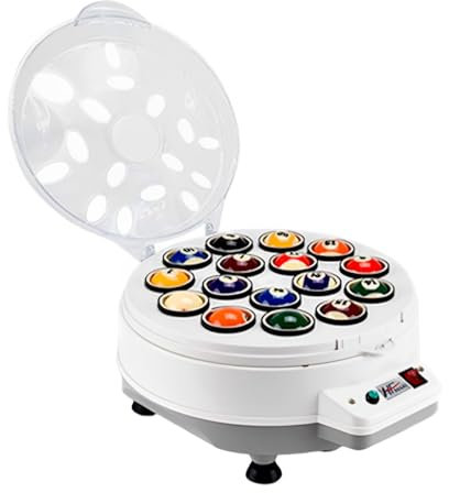 Automatisk rengöring för pool – elektronisk poleringsmaskin för biljard och snookerbollar, rengör och polerar effektivt 16/22 bollar