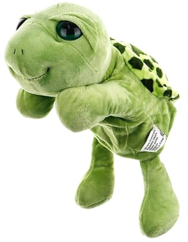 Títere de Mano de Peluche para Niños – Diseño Tortuga, Suave y Multifuncional | Juguete Educativo para Cuentos, Escenario, Juego Interactivo, Portátil, Niños y Niñas