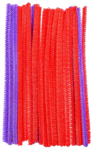LOORGVEL Bigodini Casuale Pezzi in Ciniglia di 250 e Filo per Ferro Chioma Mossi Colorata, Strumenti per Creare Voluminosi Colore Saloni e Acconciature Professionali
