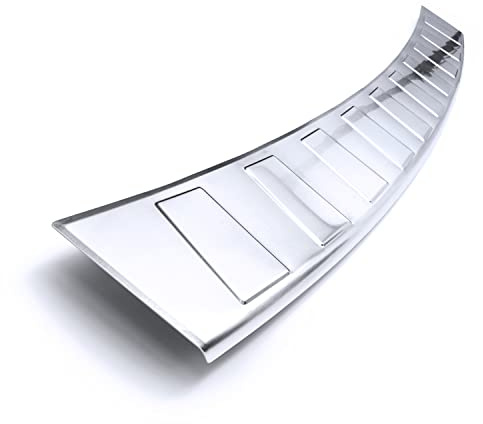 teileplus24 L530 Ladekantenschutz V2A Edelstahl kompatibel mit Skoda Octavia 3 Kombi 2013-2017 Abkantung