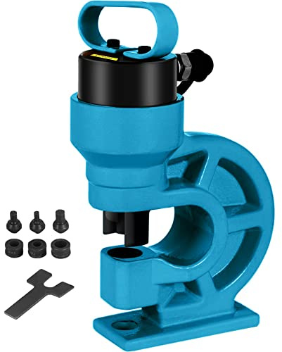 Happybuy CH-60 Hydraulic Hole Punching Tool 31T Hole Digger Force Puncher Smooth Hole Puncher for Iron Plate Copper Bar Aluminum Stainless Steel