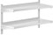 Royal Catering RCWR-1000.4 Wandbord 2 Ablagen 40 x 100 cm Regal Edelstahlregal Küchenregal Edelstahl 40 kg