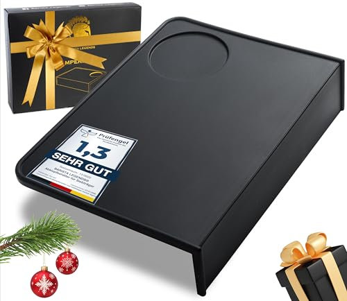 Barista Legends® Tampermatte aus rutschfestem Silikon – Schützt Arbeitsfläche und Siebträger – Leicht zu reinigen, BPA-frei – Perfektes Barista-Zubehör für Espresso- und Kaffeezubereitung