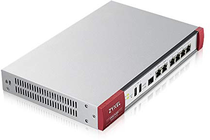 Zyxel USGFLEX200 ZyWALL Cyber Security Firewall | 1 Jahr UTM Security Pack | VPN | Business Class | Bis zu 75 Benutzer | Nebula Cloud Option