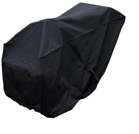 Copertura per spazzaneve in tessuto Oxford 210D, 150 x 84 x 120 cm, resistente, impermeabile, resistente al freddo e al gelo, adatta per la maggior parte dei modelli standard, colore nero