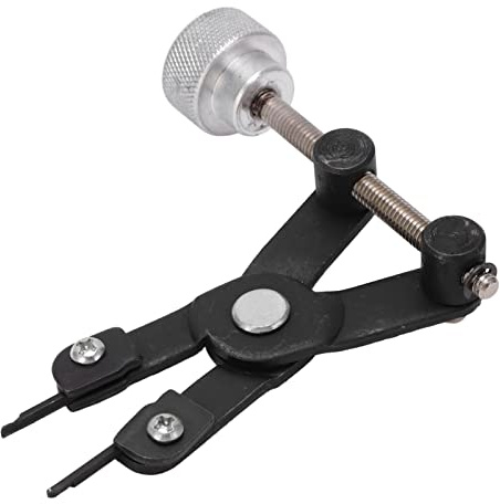 Brake Cylinder Retainer Remover Tool, Metal CV Joint Locking Rings Pliers, Strength Brake Retainer Spring Removal Tool for Car Repairing with Metal Material