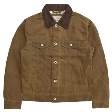 Red Tornado Classic Waxed Trucker Jacket