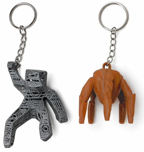 2-pack nyckelringar figurer Project Hail Mary – Rocky och Grace hängande statyer – samlarobjekt inspirerat av filmen Project Hail Mary
