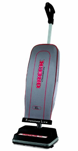 Oreck Commercial U2000RB2L-1 LEED-Compliant Upright Vacuum,Gray/Black, 9.25D x 47.75H x 12.5W