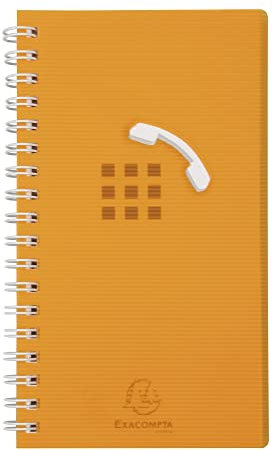 Exacompta - 13020E - Linicolor Adressbuch - 9 cm x 16 cm - zufällige Farbauswahl