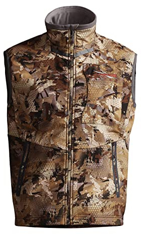 Sitka Men's Hunting Water-Repellent Camo Gear Dakota Vest, Optifade Waterfowl, 3X-Large