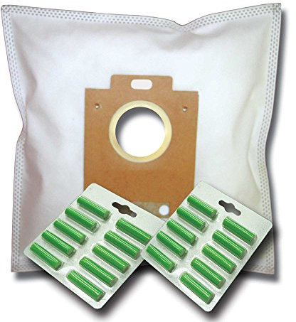 20 Staubsaugerbeutel + 20 Duftstäbe geeignet für AEG VX8-2-ÖKO VX8 ÖKO X Silence