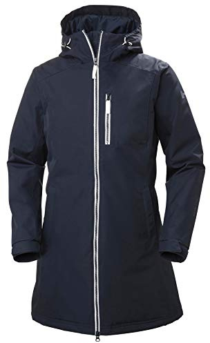 Helly Hansen Femmes W Belfast Veste d’hiver longue, Bleu Marine, XS