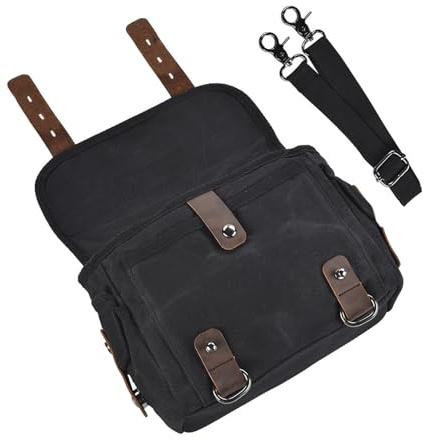 Borsa per Moto - Borse Laterali Staccabili in Tela, Borsa Posteriore per Moto | Bisacce Multifunzionali per Bici Elettriche, Soluzione di Stoccaggio Versatile per Moto, Accessori Eleganti per