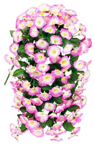 Jvjggag Grimpantes Artificielles pour Extérieur, Grimpantes Artificielles, Réalistes pour Patio Porte Mur Balcon Pergola Cour Porche Printemps Automne