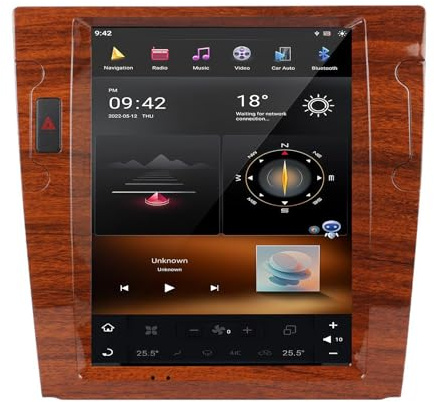 Autoradio Android 15 per VW Phaeton (2004-2015), touchscreen da 12,1, navigazione GPS, Carplay wireless, ricevitore FM, Bluetooth, 5G, Wi-Fi, impianto audio Hi-Fi