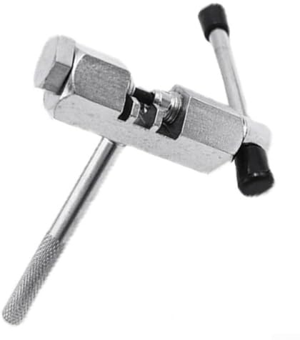 Niceminiwall Outil de séparation de chaîne en acier pour enlever et installer les goupilles de rivet - Poignée antidérapante, construction trempée, 79 x 50 x 14 mm, 131 g - Compat