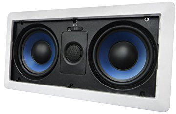 5252W Silver Ticket In-Wall Speaker with Pivoting Tweeter (Dual 5.25 Inch in-wall Center Channel)