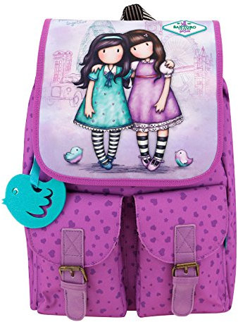 Gorjuss 652gj03 Rucksack, 41 cm, Violett (Violeta)