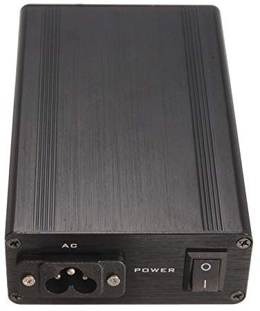 Tutoy Diy T12 Digital Lötkolben Station Aluminium Schwarz Shell Gehäuse Netzsteckdose Schalter