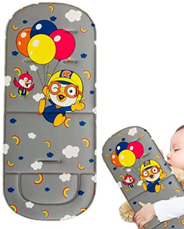 Siège de poussette pour tout-petit, coussin de siège de poussette, coussin de siège de poussette, coussin de matelas de poussette, coussin respirant avec trous pour sièges de voiture, chaises hautes