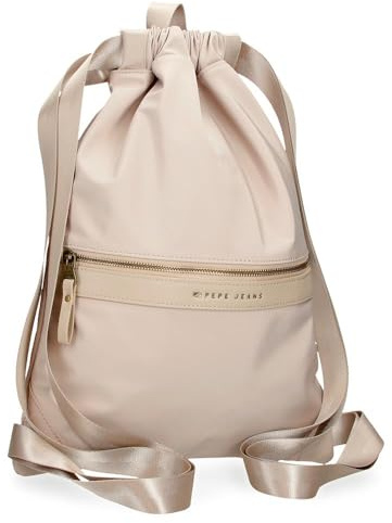 Pepe Jeans Morgan mochila, Beige, 35x46 cms