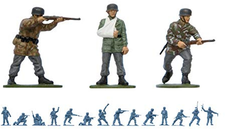 Airfix Model Figures Set, A02712V Paracaidistas alemanes de la Segunda Guerra Mundial, Accesorios para Kit de construcción de Modelos, para Adultos y niños Mayores de 8 años