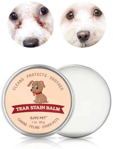 GJYC PET Balsamo Naturale per Occhi di Cani e Gatti - Rimuovi Macchie Lacrime, 30g - Pulizia Delicata, Occhi Luminosi