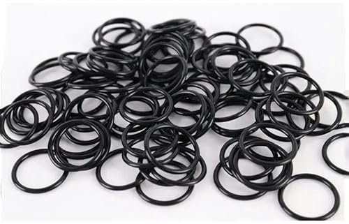 O-Ring-Dichtungen, Gummibänder, O-Gummiringe 2,5/0,3 cm, Außendurchmesser 60 mm, Durchmesser 2,5 mm, 10 Stück