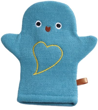 Brosse de bain pour bébé | Gants en éponge douce avec motif baleine pour le corps, les mains, les cheveux, le cuir chevelu, la douche