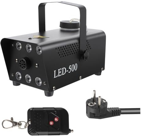 Toddmomy Máquina De Humo Automática Led Para Máquina De Niebla Luces Práctico Para Eventos